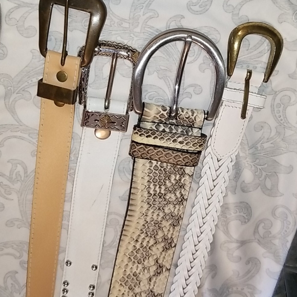 Assorted Belts Michael Kors, Fossil, Guess - Picture 3 of 13